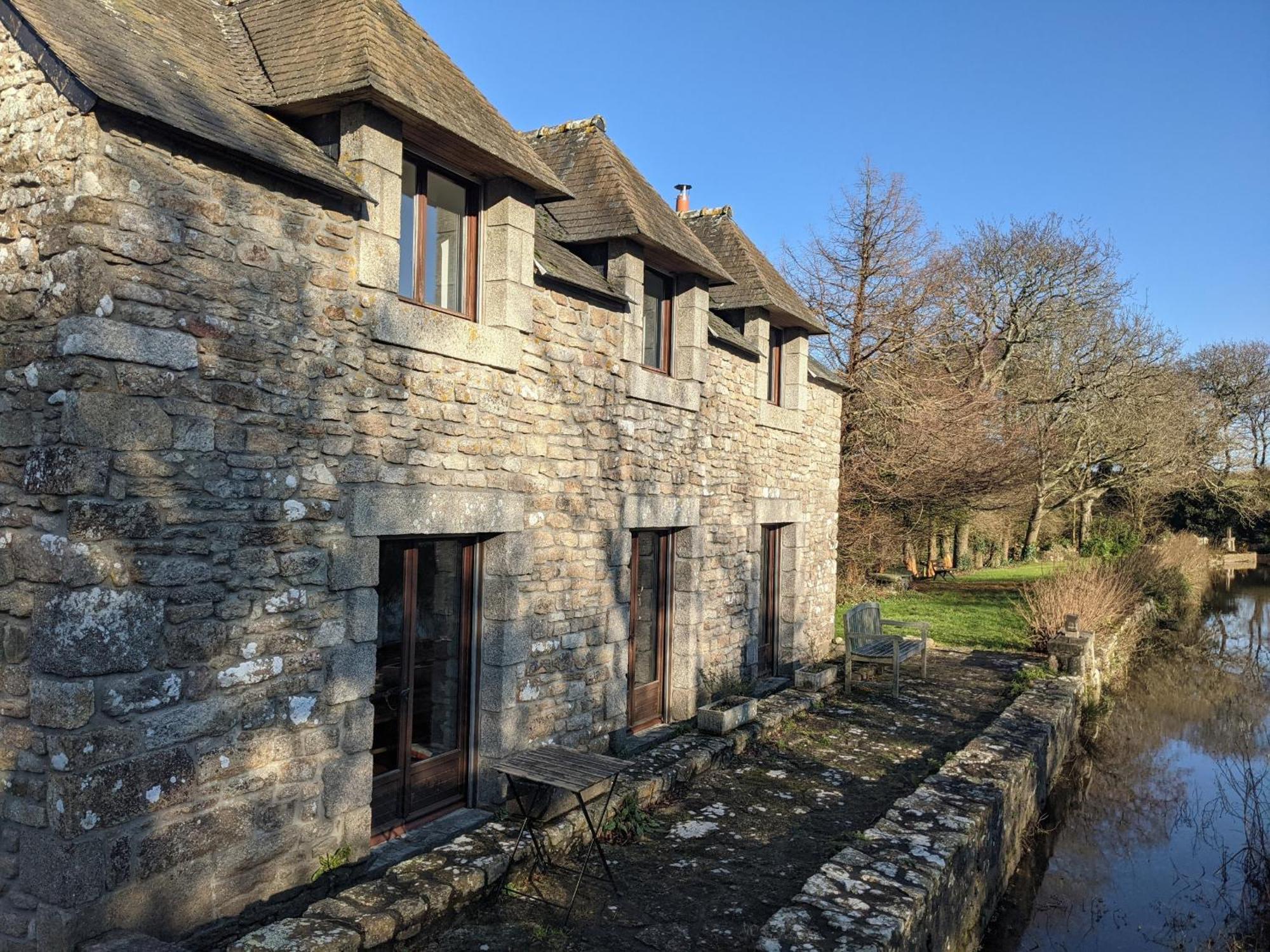 Ty Maen - Authentique Moulin Du 18Eme Proche Mer Plourin  Bagian luar foto